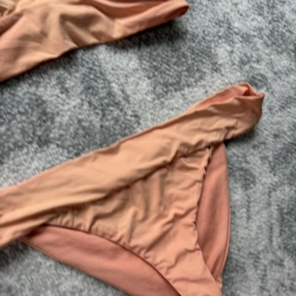 Billabong Orange and Pink Bikinis-and-tankini-sets with Twisted Front Design - Picture 3 of 8